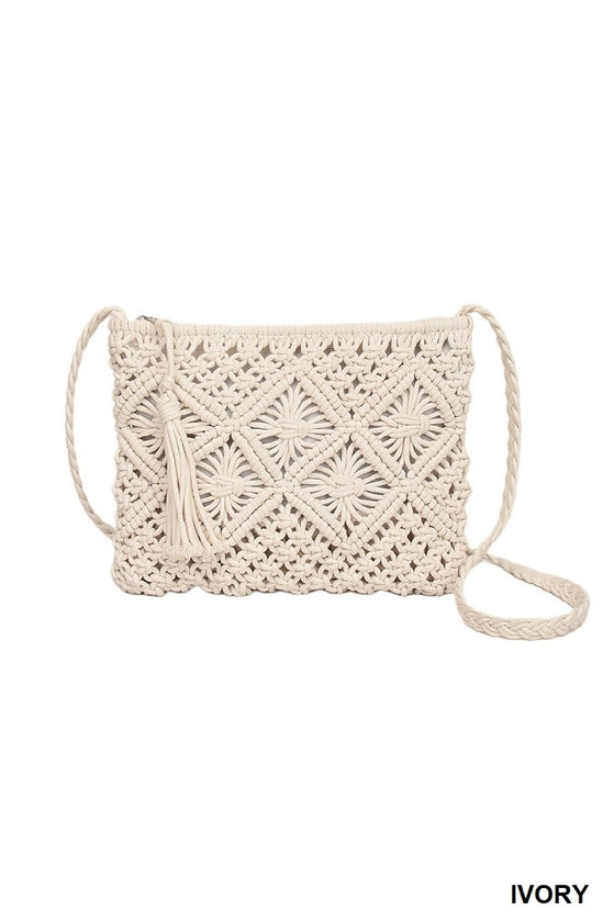 Bohemian Crochet Handbag