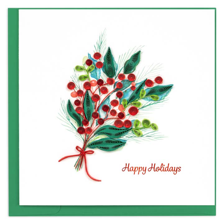 Quilled Holiday Greeting Cards