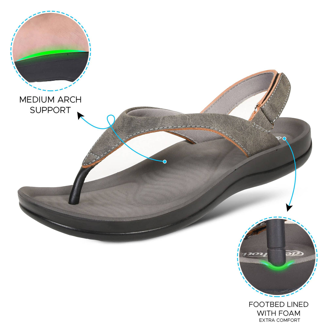 VERRA SOFT TOE VELCRO SANDALS