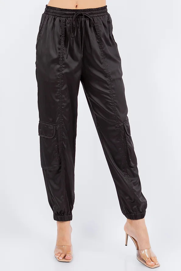 Cargo Satin Pant