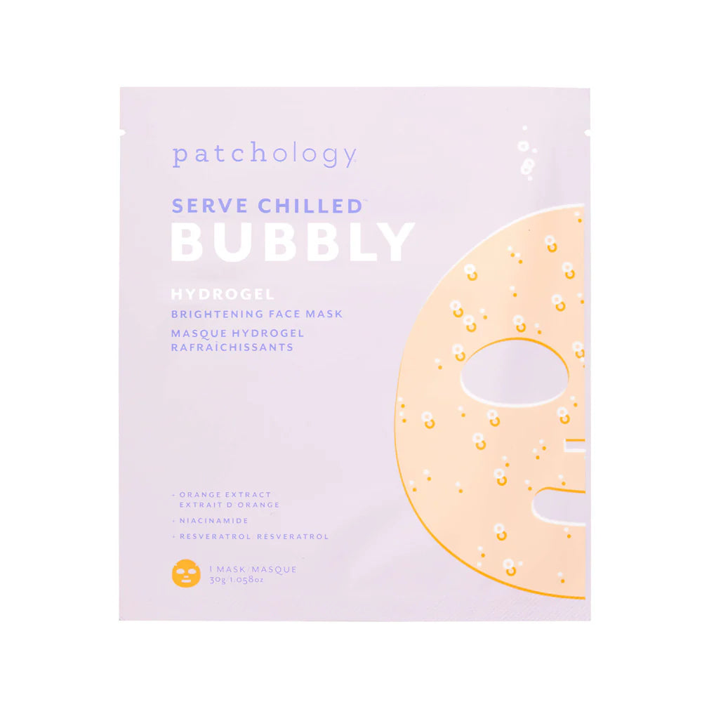 Patchology Bubbly Brightening Hydrogel  Mask