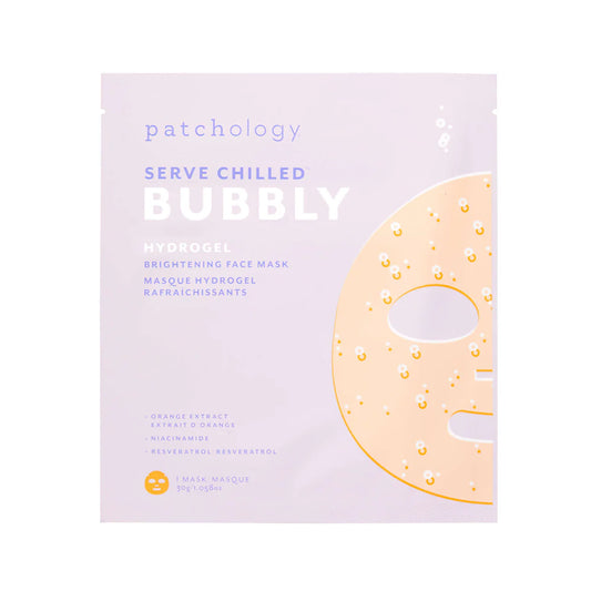 Patchology Bubbly Brightening Hydrogel  Mask