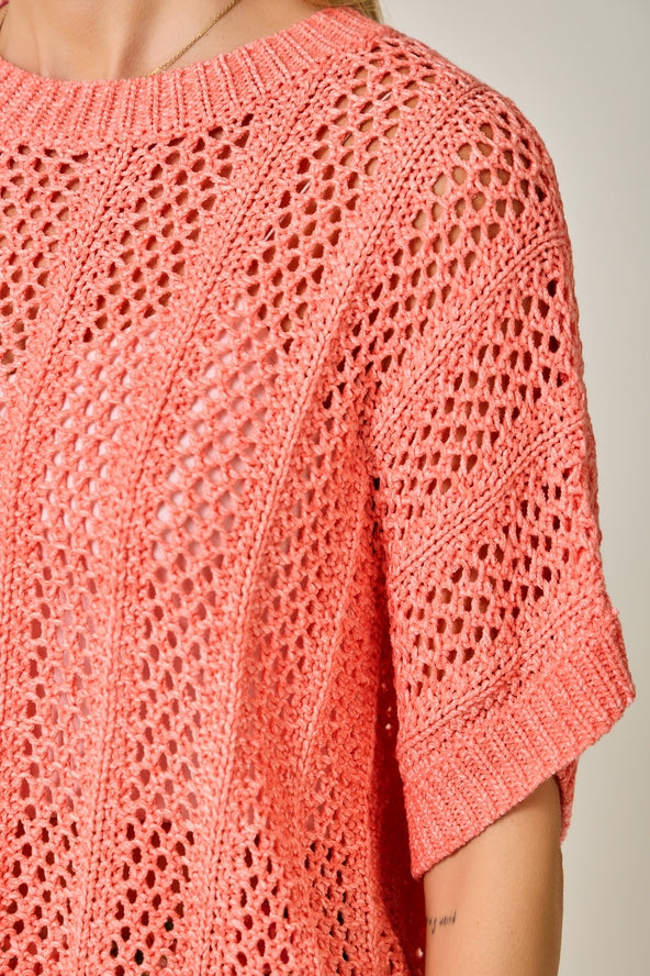 Crochet Dolman Sweater
