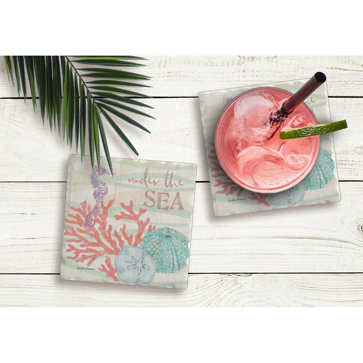 Counter Art Stone Coasters
