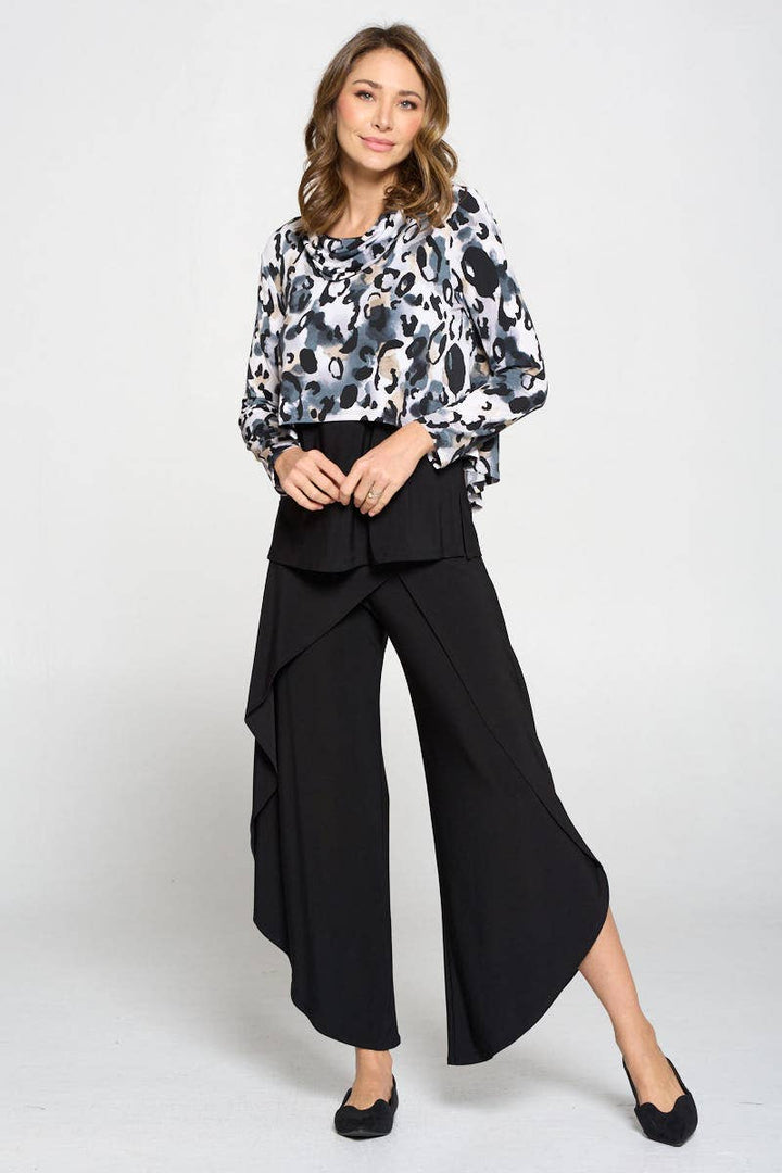 Asymmetric Wrap Pant