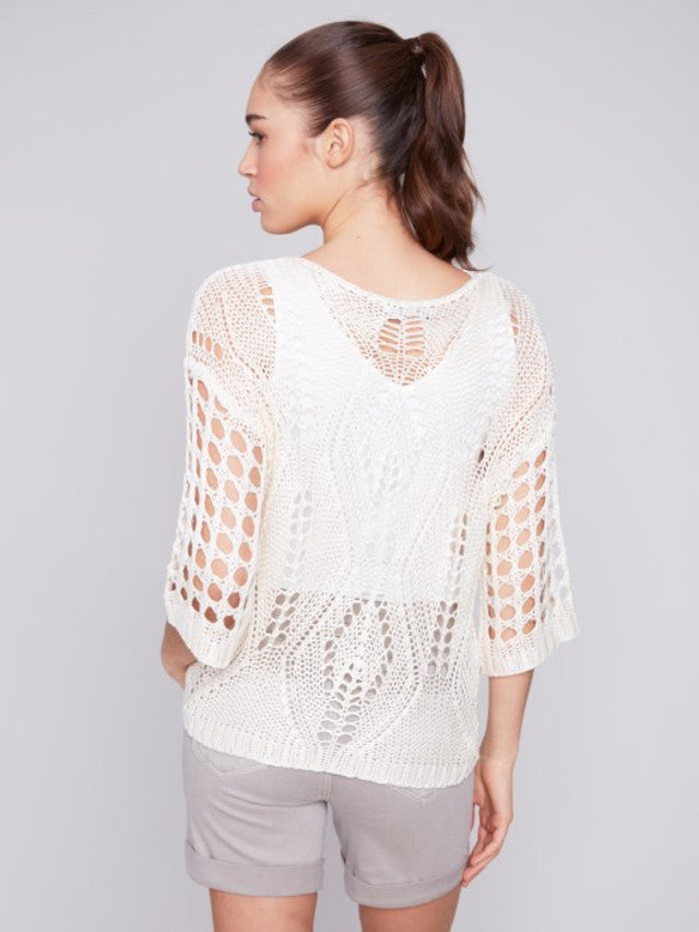 Charlie B Crochet Sweater