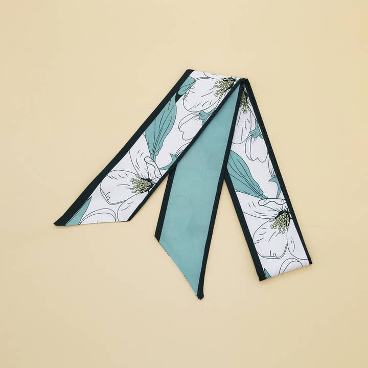 Floral Letter Scarf