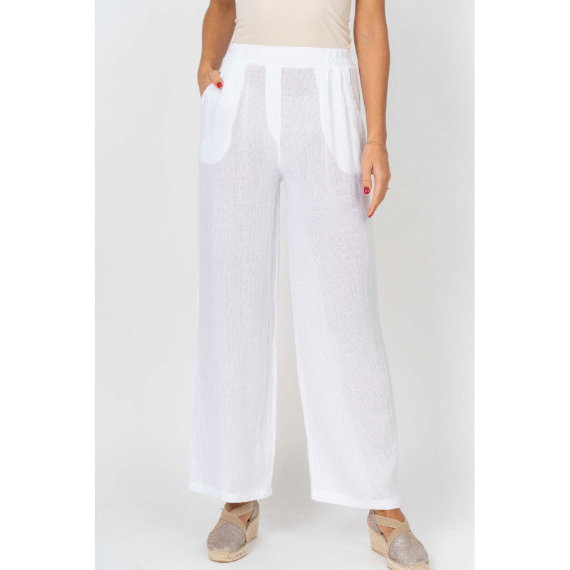 Look Mode Cotton Linen pant