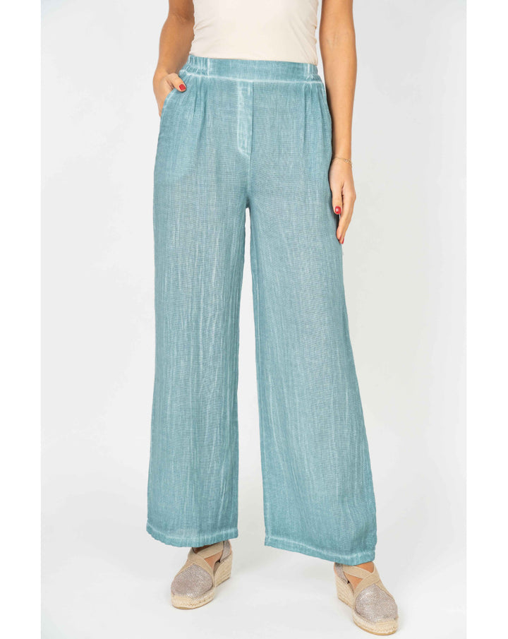 Look Mode Cotton Linen pant