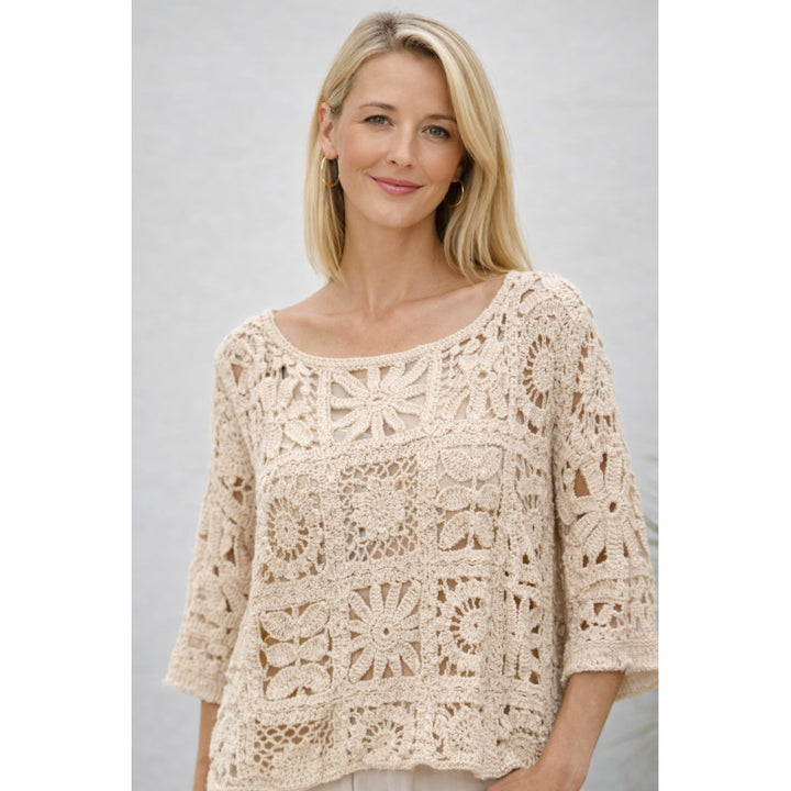 Look Mode Crochet Top