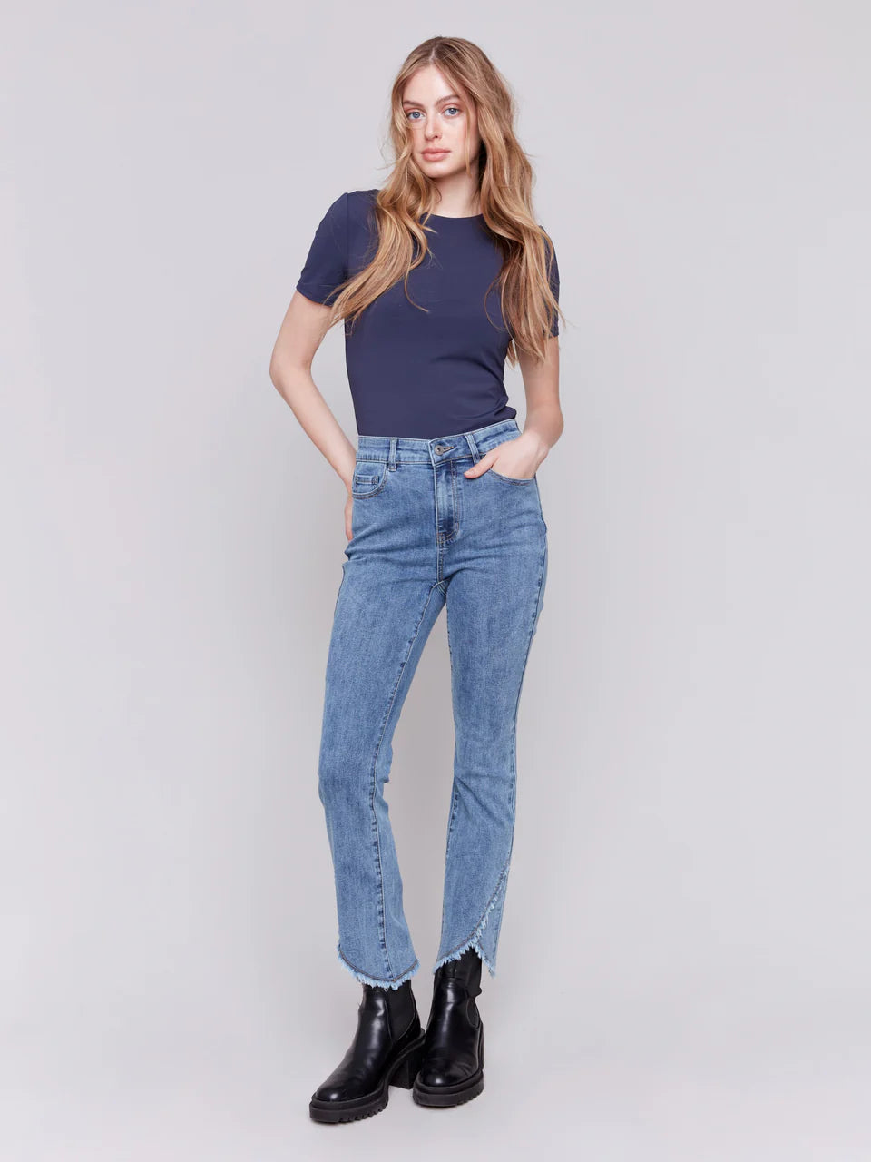 Charlie B Tulip Hem Jean