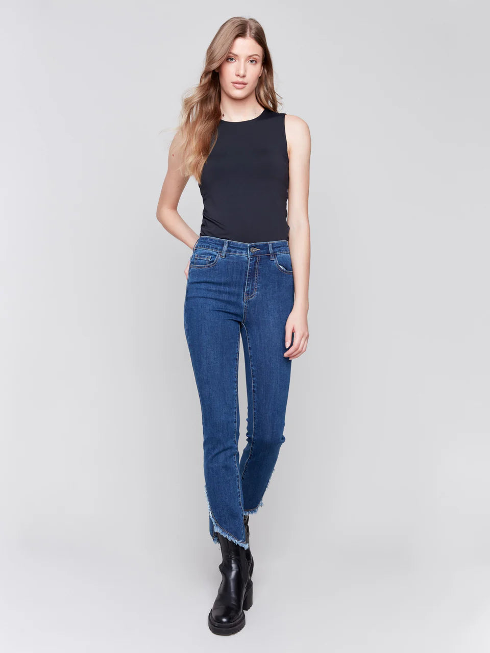 Charlie B Tulip Hem Jean