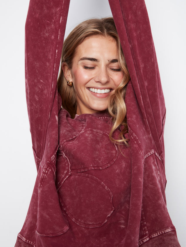 Charlie B Top w/ Flower Design