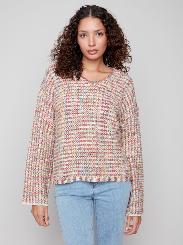 Charlie B Yarn Crochet Sweater