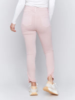 Two layers back tulip hem pant