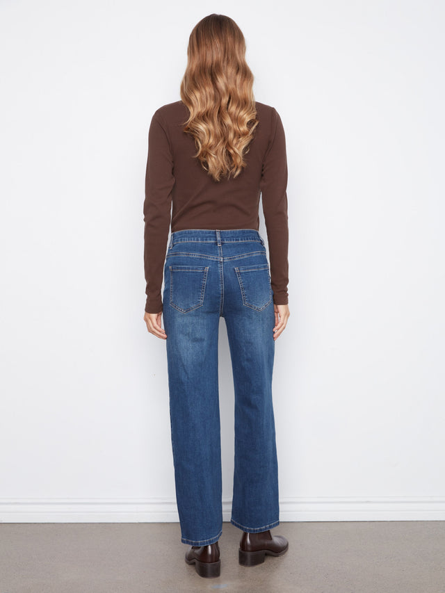 Charlie B Heart Patch Jeans