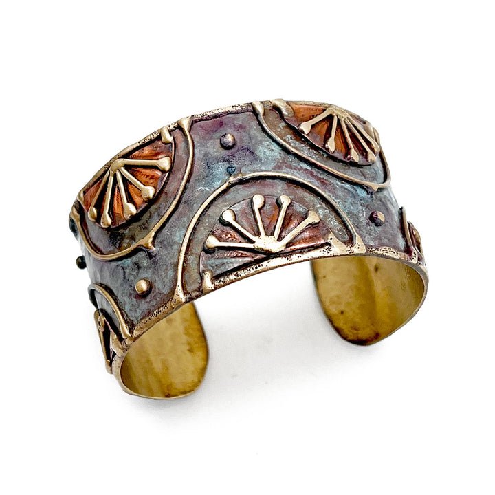 Handcrafted Patina Cuff Bracelet