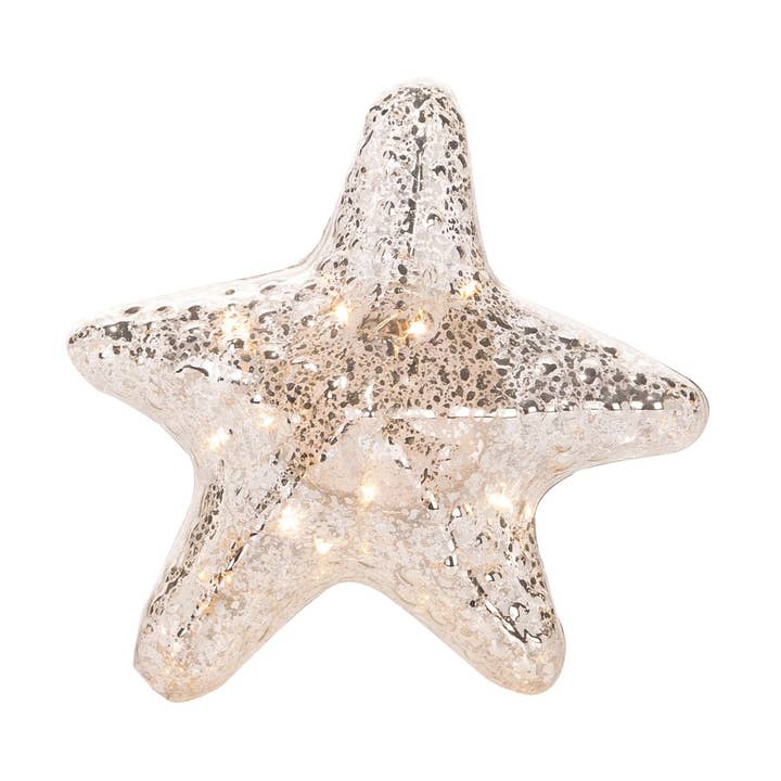 Sea Star Figurine w/LED