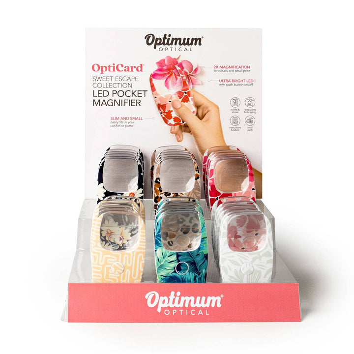 Optical Sweet Escape OptiCard LED Pocket Magnifier