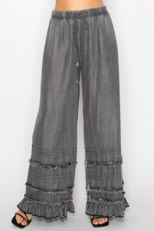 Origami Ruffled Pants
