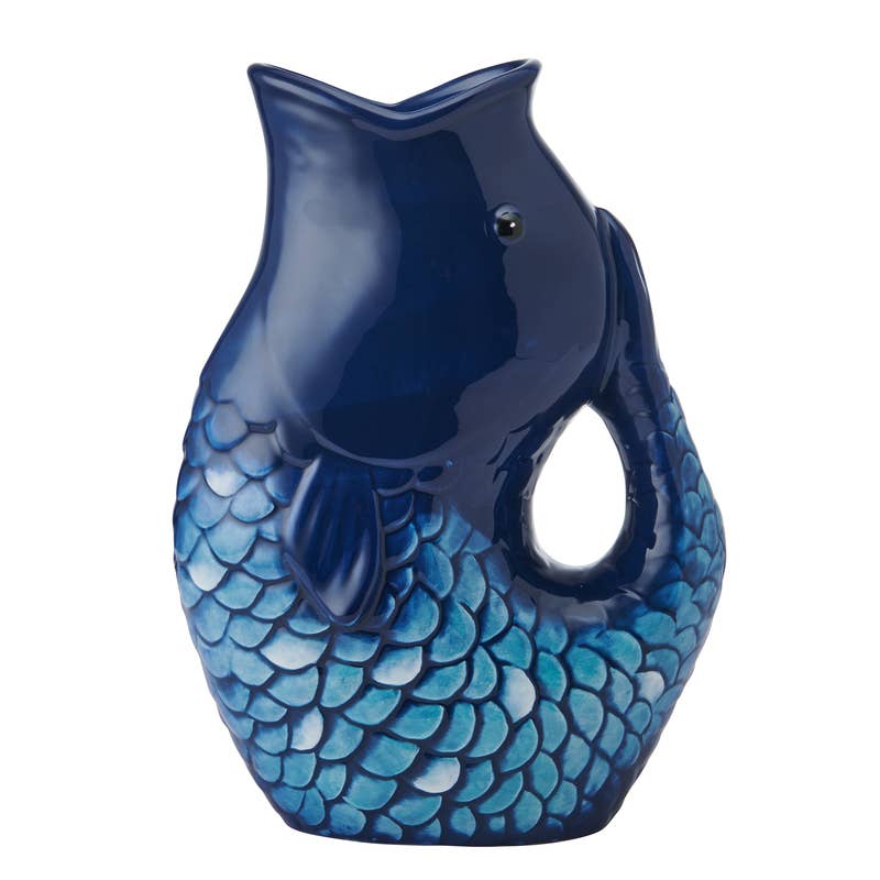 Blue Fin Pitcher