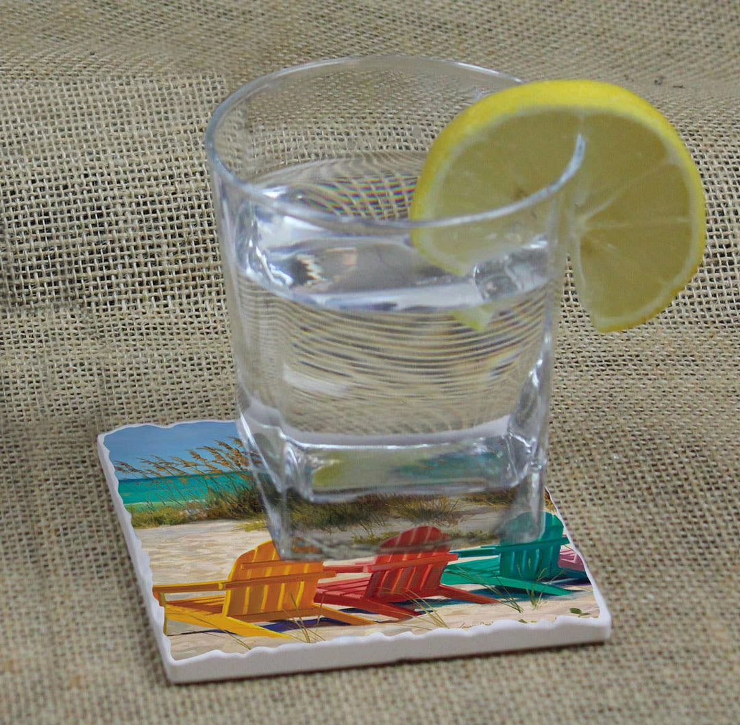 Counter Art Stone Coasters