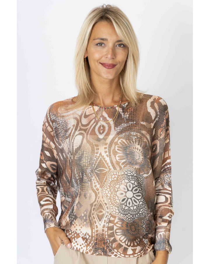 Look Mode Batwing Sweater