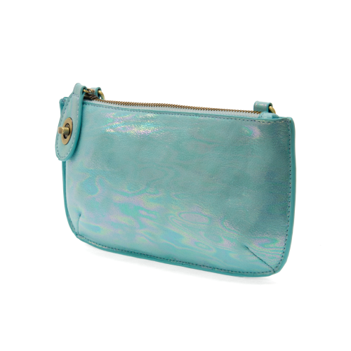 Holographic Mini Crossbody Wristlet