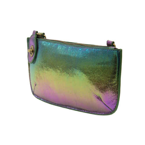 Holographic Mini Crossbody Wristlet