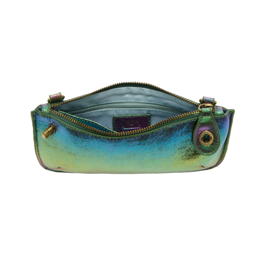 Holographic Mini Crossbody Wristlet