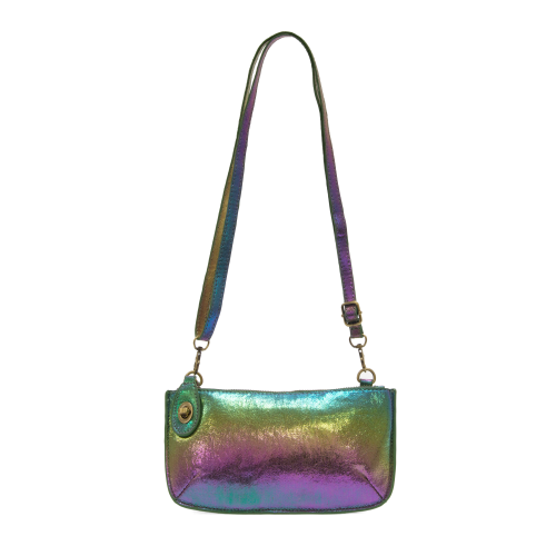 Holographic Mini Crossbody Wristlet