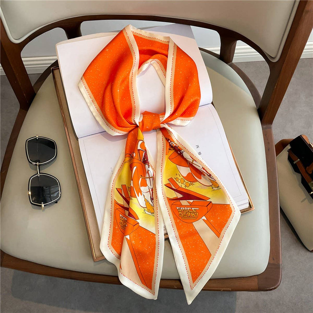 Skinny Silk Scarf