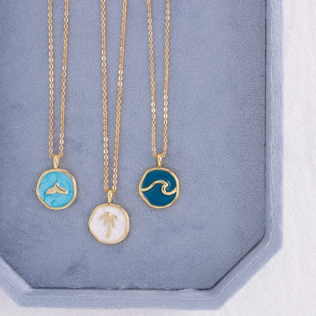 Enamel Icon Necklace