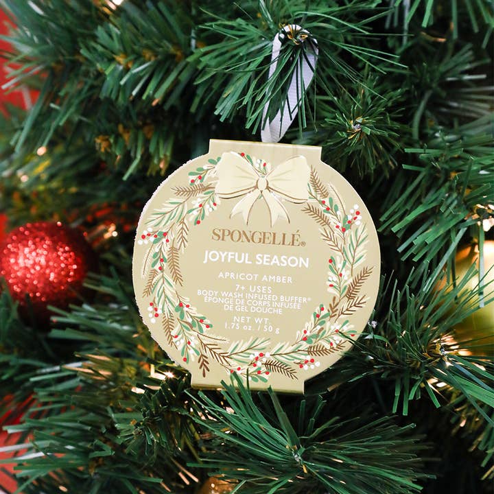Spongelle Wreath Body wash scrub