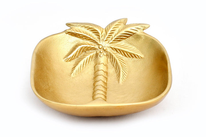 Golden Palm Tree Bowl