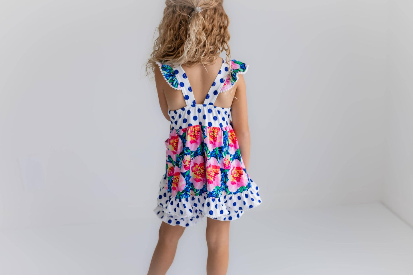 Kids Polka Dot Short Set