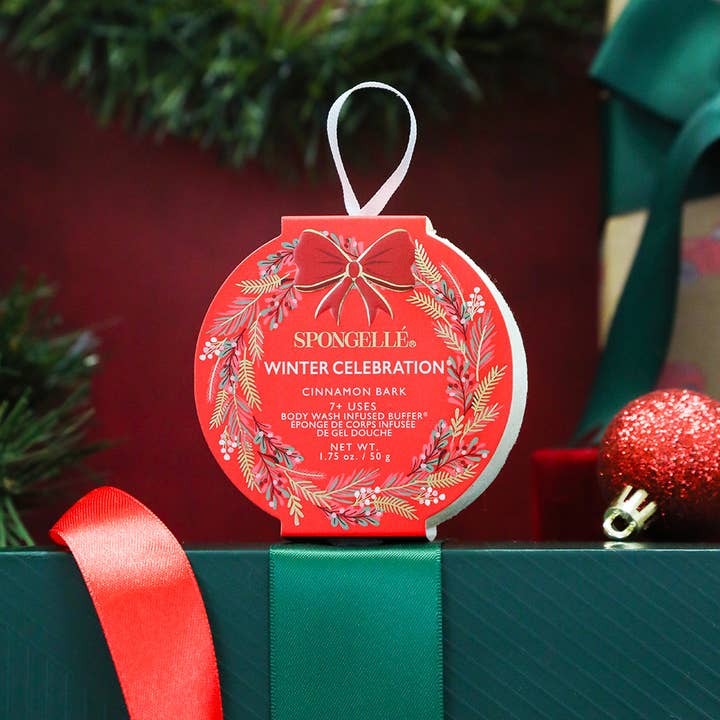 Spongelle Wreath Body wash scrub