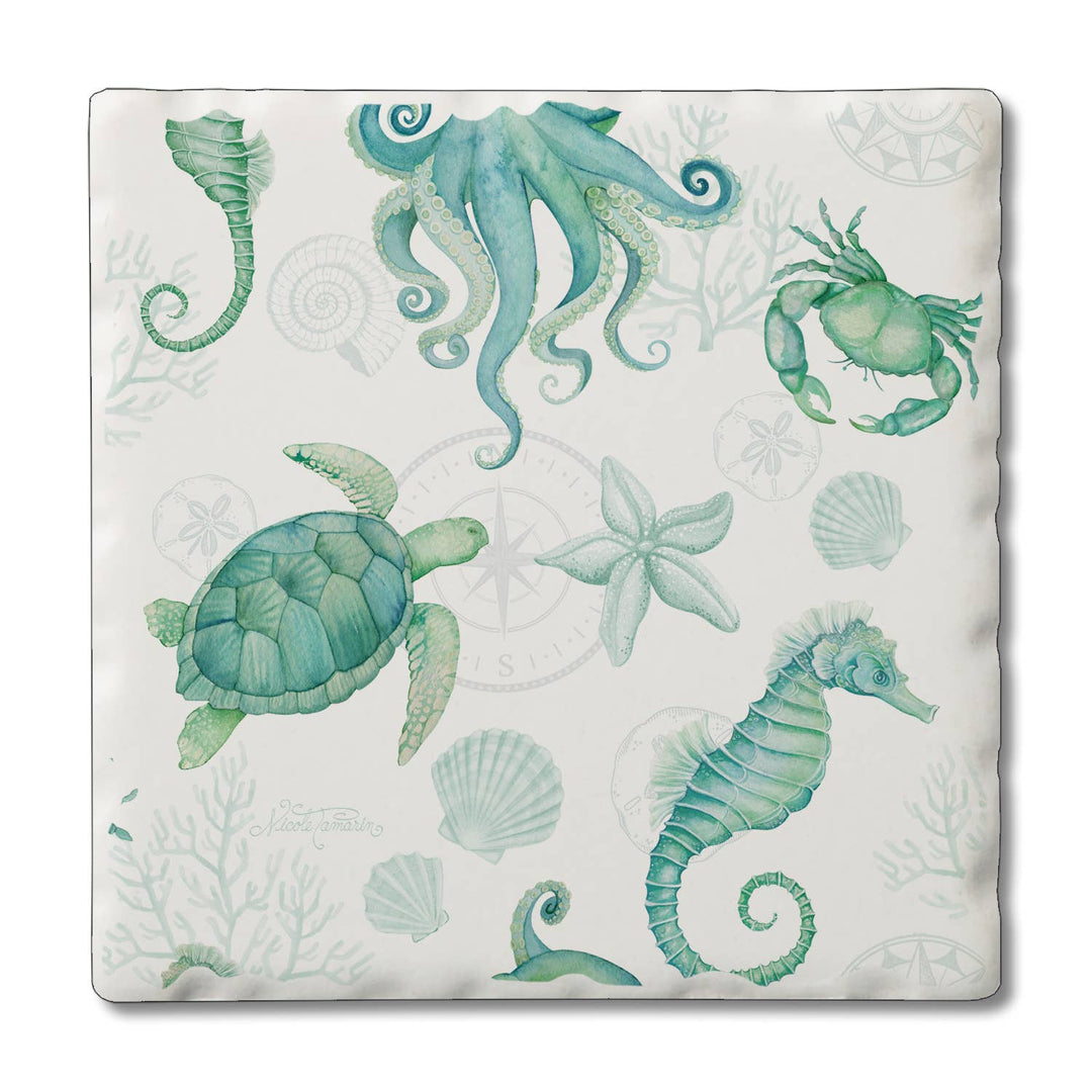 Counter Art Stone Coasters