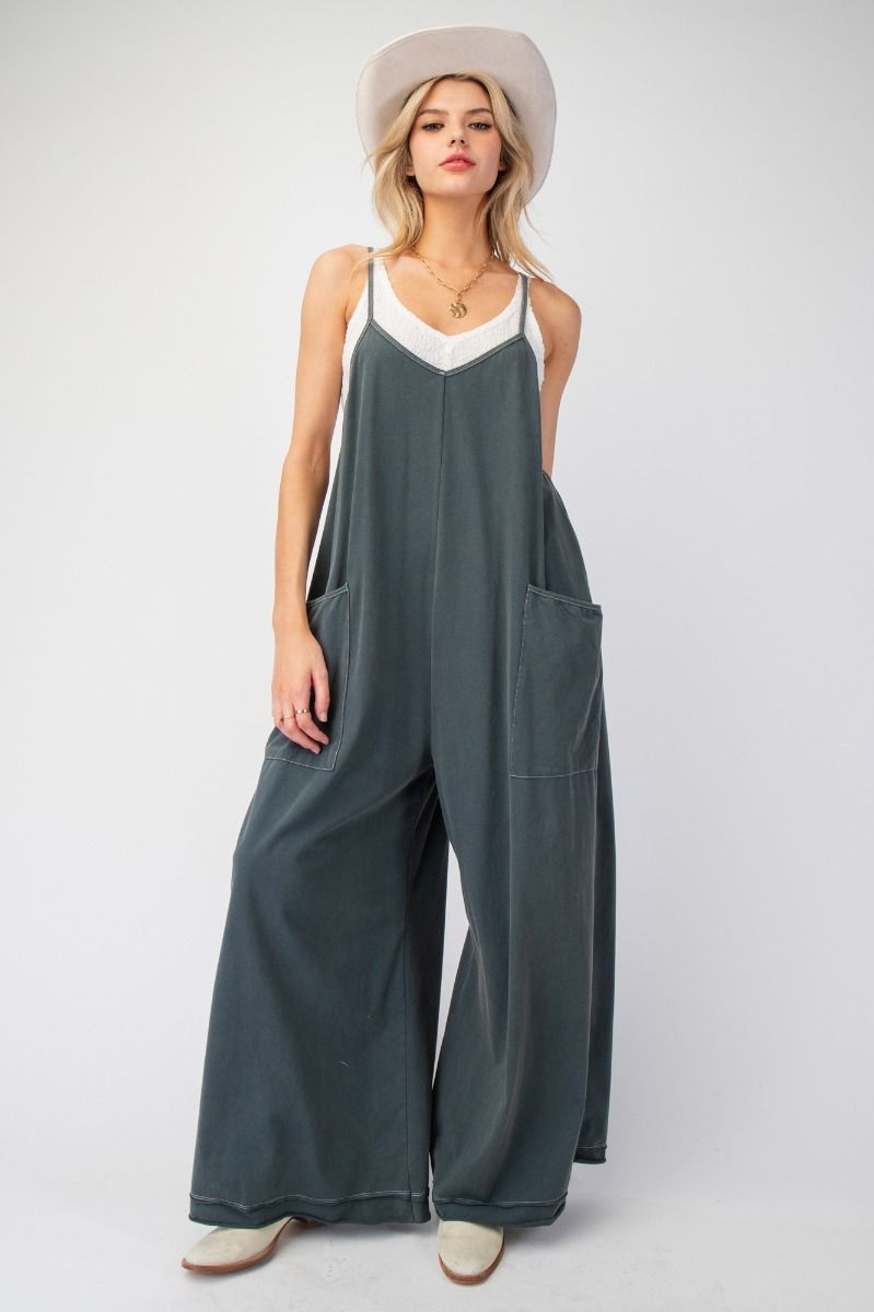 Easel Mineral wash Jumpsuit