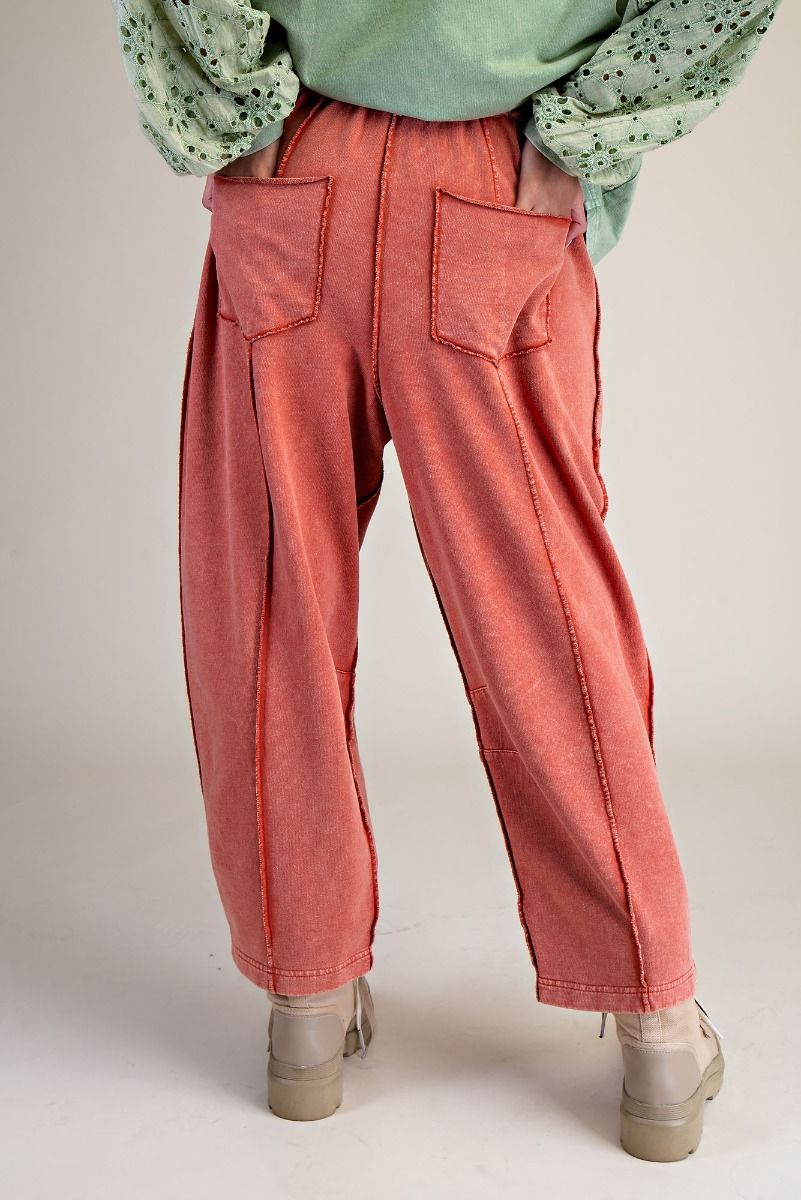 Easel Knit Barrel Pant