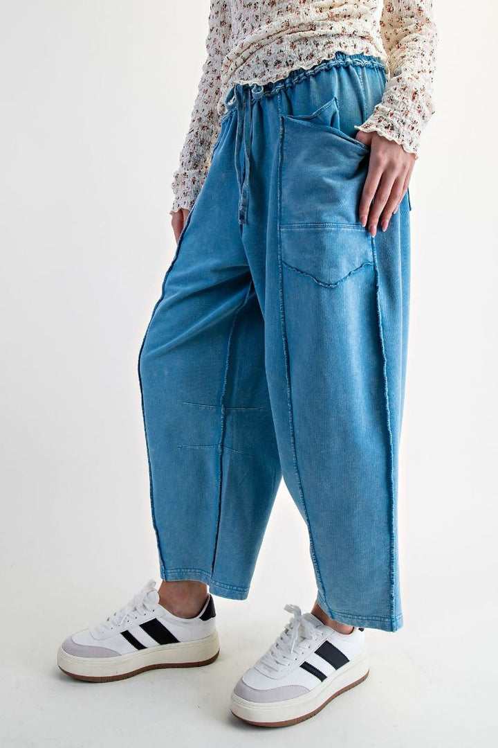 Easel Knit Barrel Pant