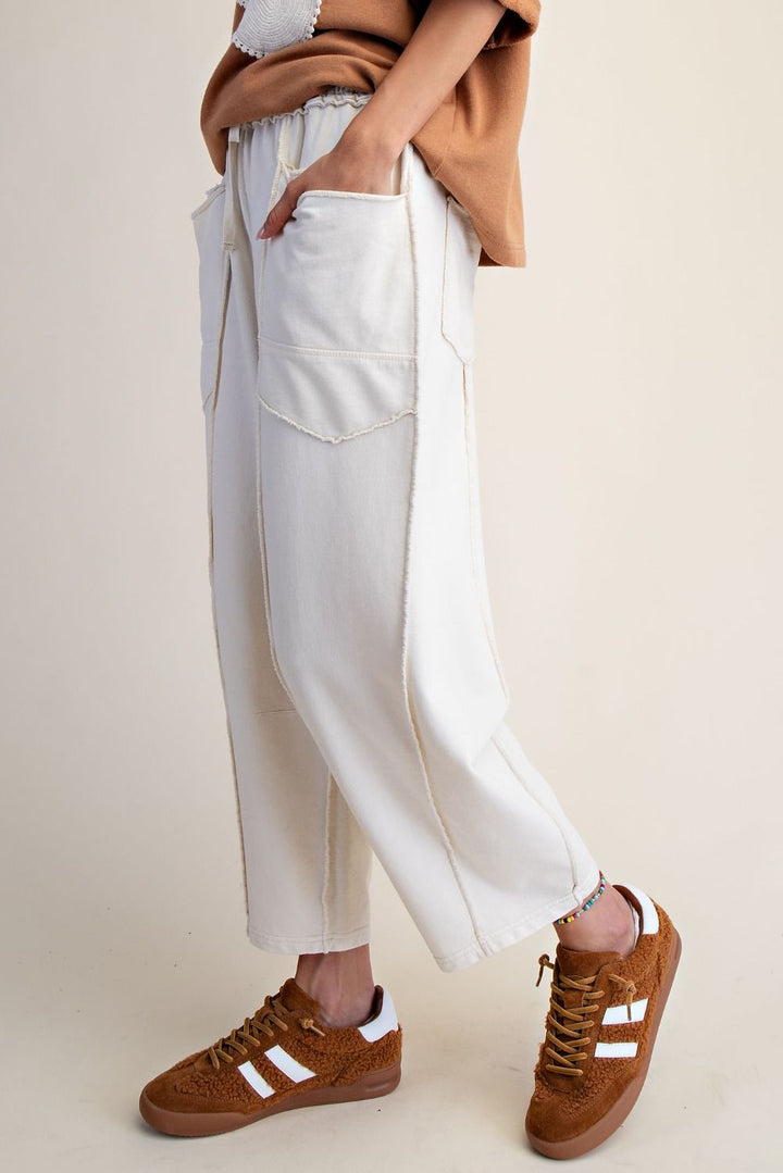 Easel Knit Barrel Pant