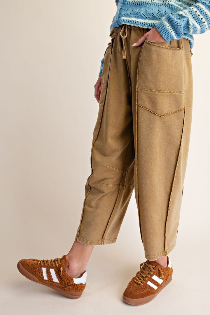 Easel Knit Barrel Pant