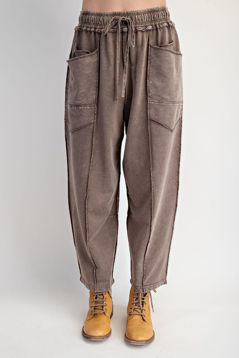 Easel Knit Barrel Pant