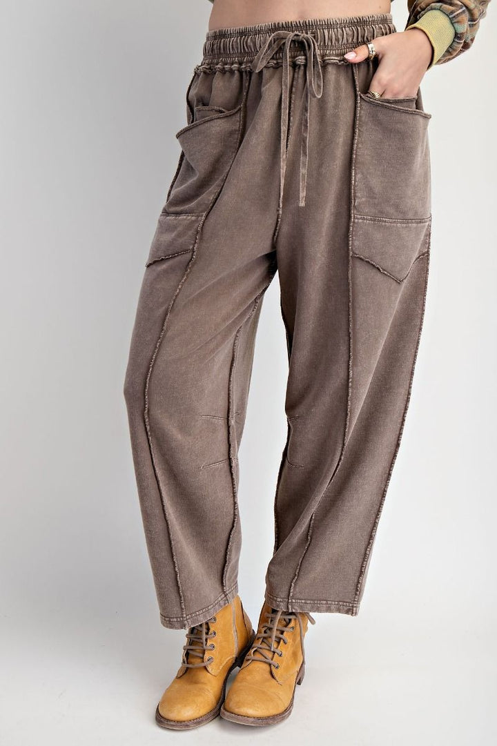 Easel Knit Barrel Pant