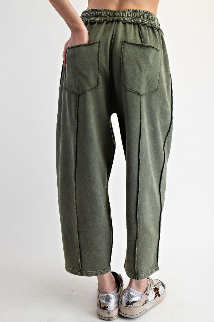 Easel Knit Barrel Pant