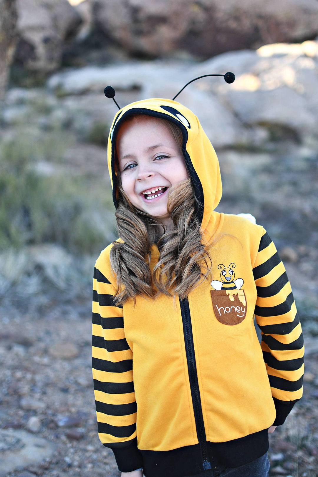 Buzz the Bee 3D Backpack Hoodie