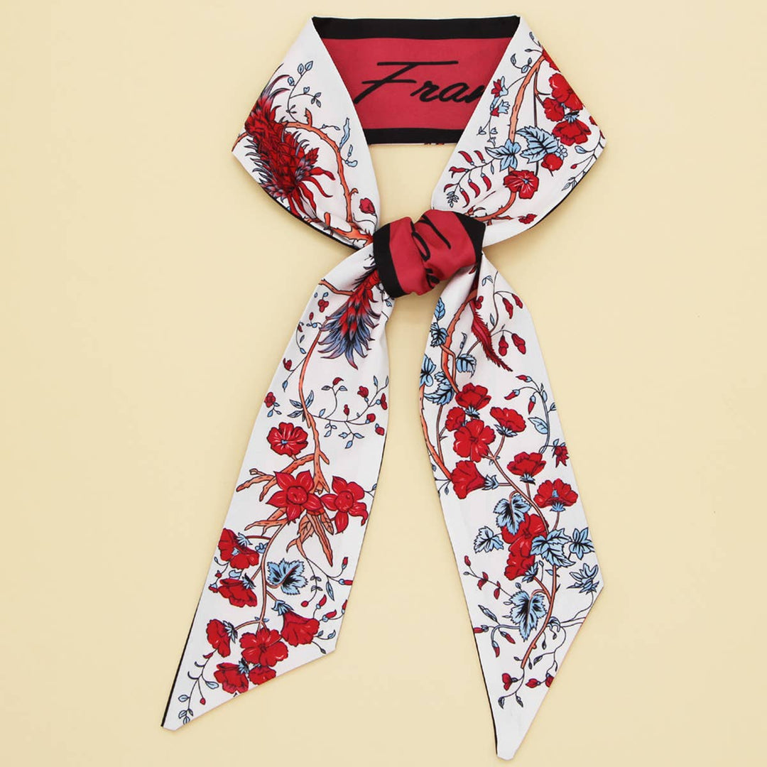 Skinny Twill Scarf