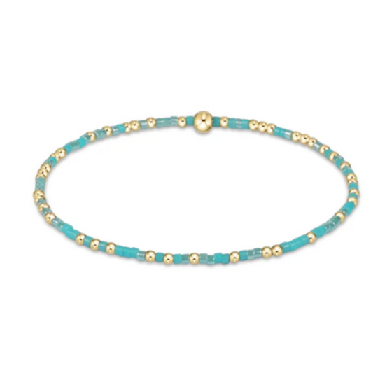 E Newton Hope Unwritten Bracelet-Turquoise It Girl