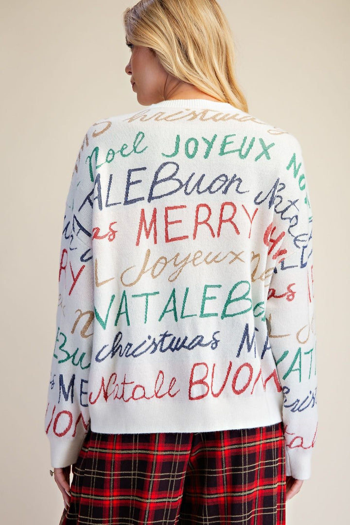 Easel Holiday Sweater